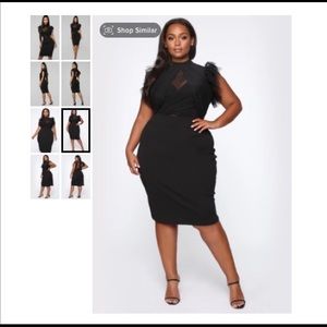 Mesh midi dress 👗